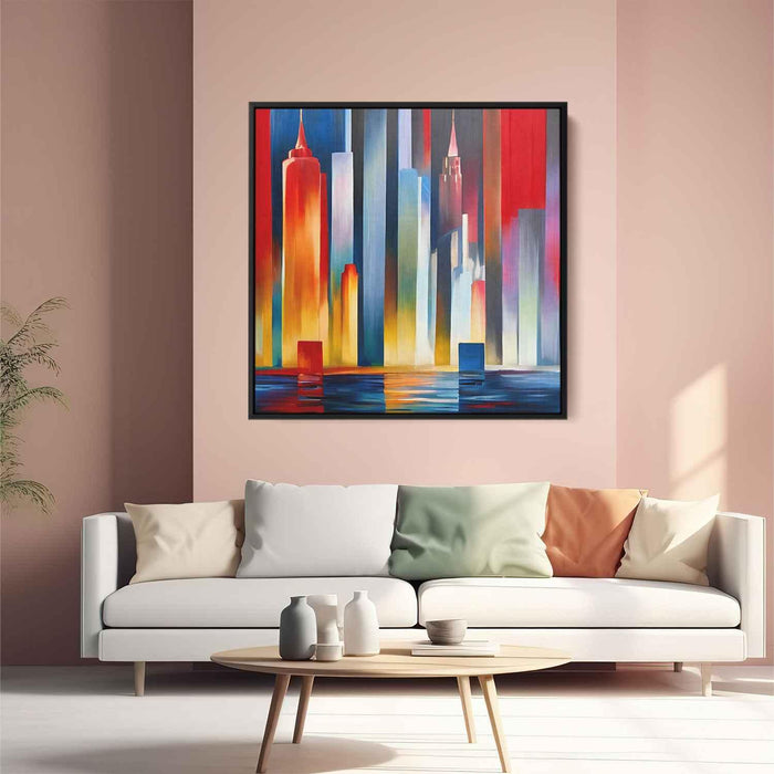 Abstract New York City Skyline #002 - Kanvah