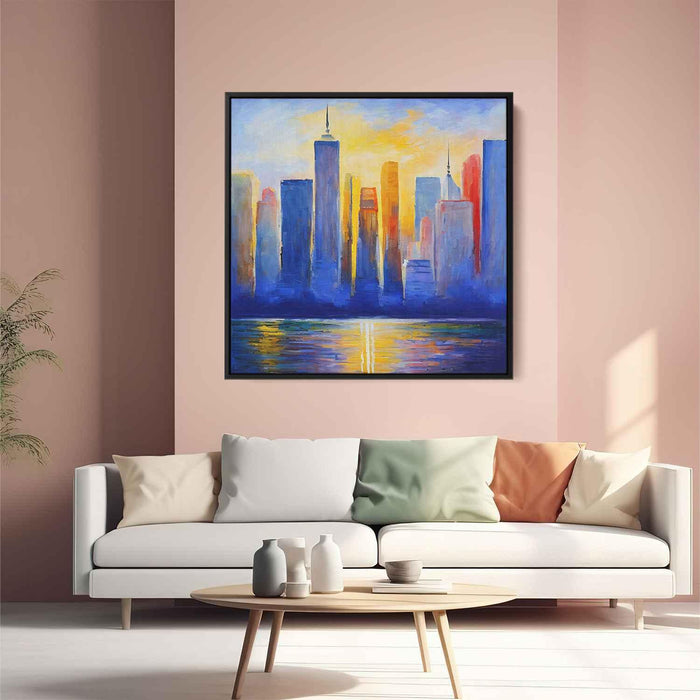 Abstract New York City Skyline #016 - Kanvah