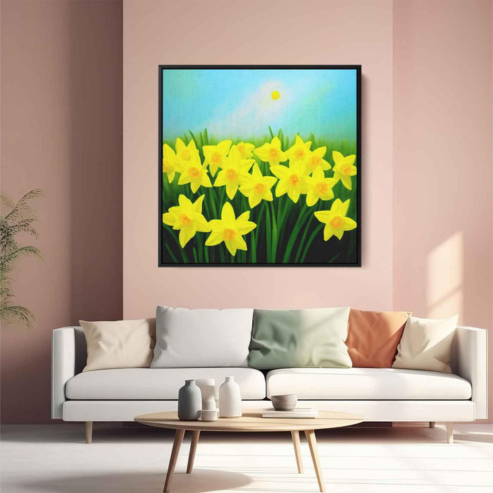 Acrylic Daffodils #004 - Kanvah