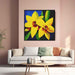 Cubist Oil Daffodils #004 - Kanvah