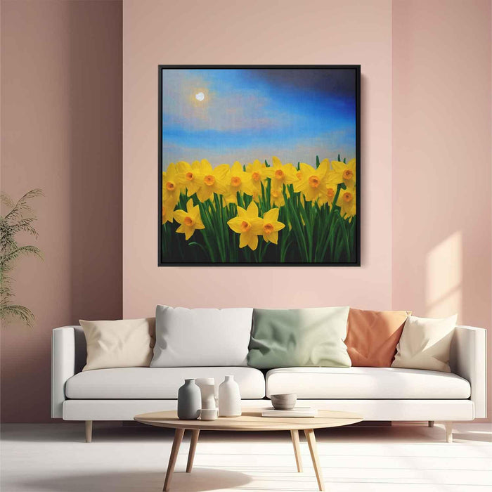 Daffodils Oil Painting #006 - Kanvah