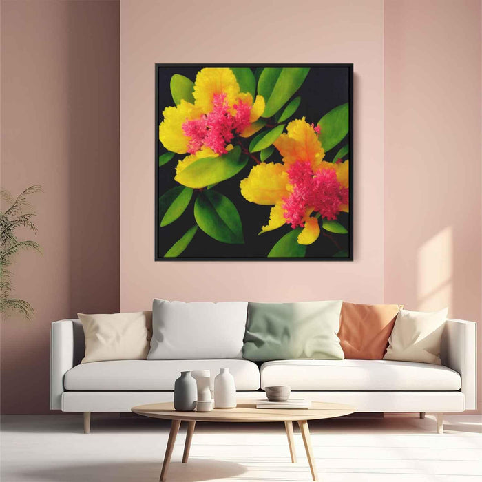 Rhododendron Oil Painting #004 - Kanvah