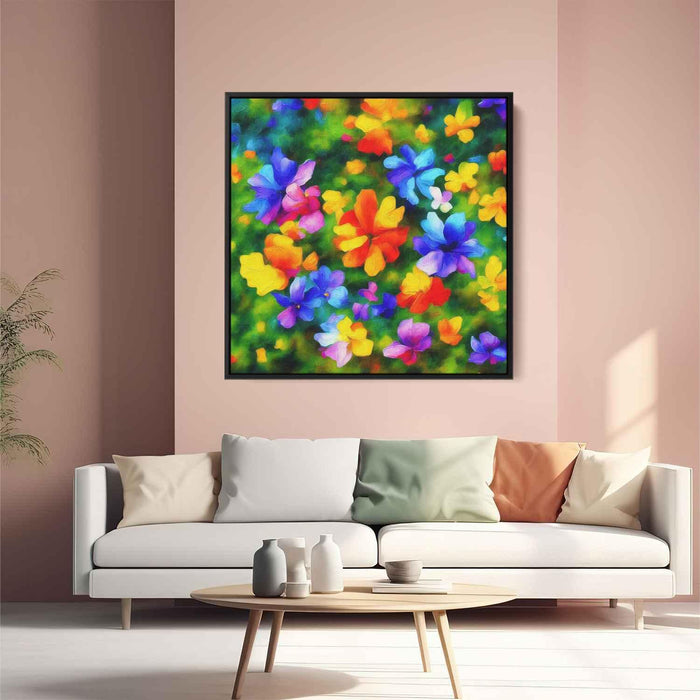 Tropical Flowers Oil Painting #008 - Kanvah