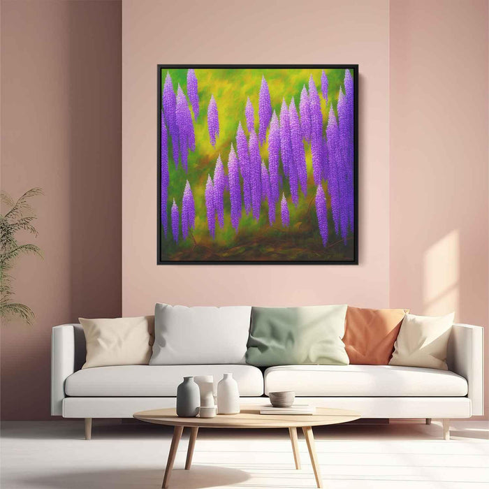 Wisteria Oil Painting #002 - Kanvah