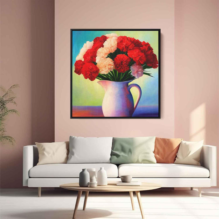 Post Impressionist Carnation Painting #004 - Kanvah