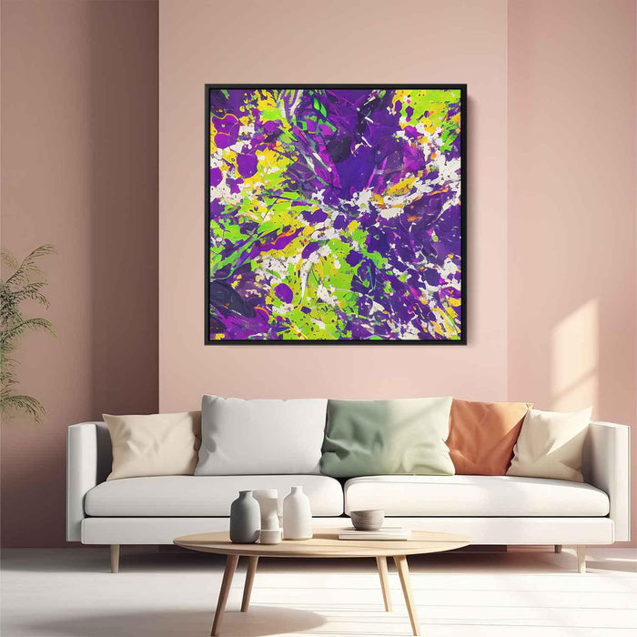 Purple Abstract Splatter #034 - Kanvah