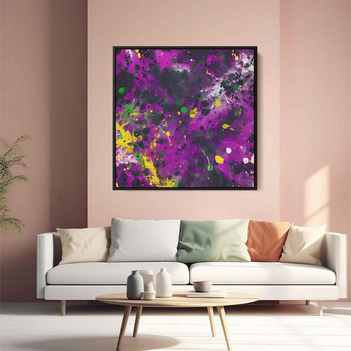 Purple Abstract Splatter #042 - Kanvah