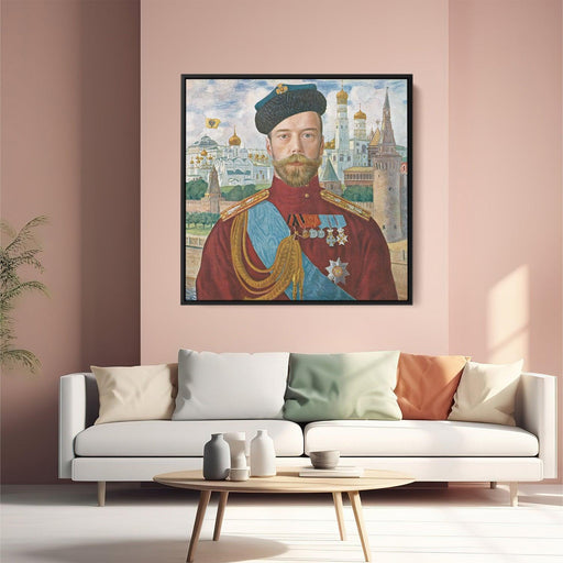 Tsar Nicholas II (1915) by Boris Kustodiev - Kanvah