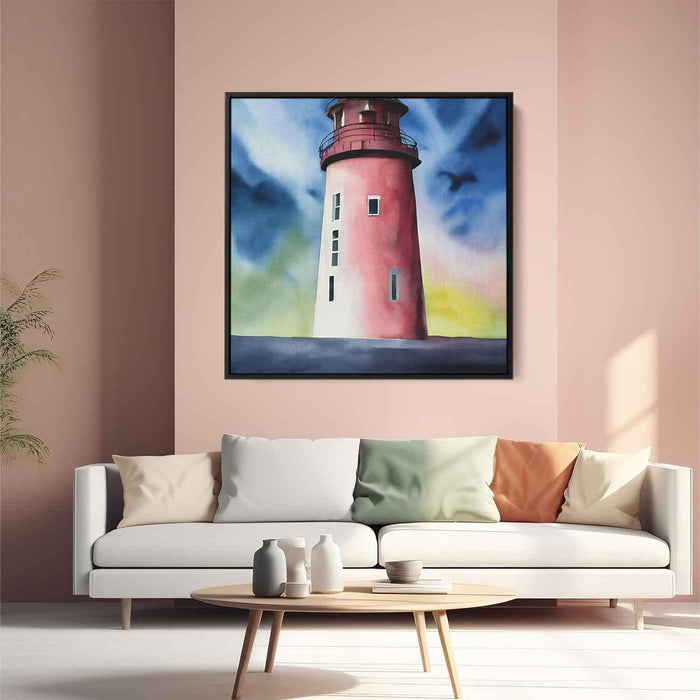 Watercolor Lighthouse #014 - Kanvah