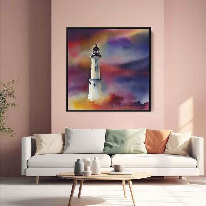 Watercolor Lighthouse #016 - Kanvah