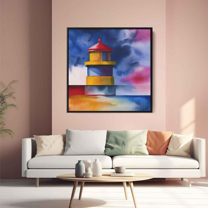 Watercolor Lighthouse #030 - Kanvah