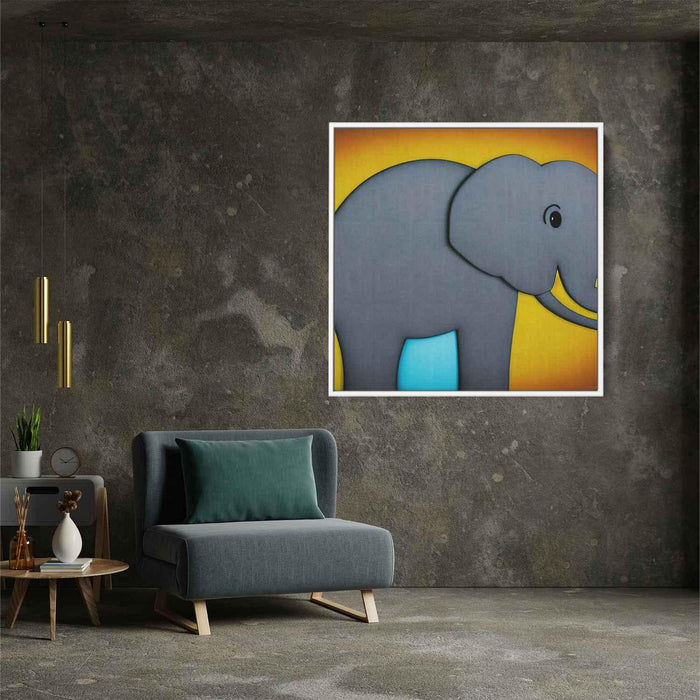 Abstract Elephant #018 - Kanvah