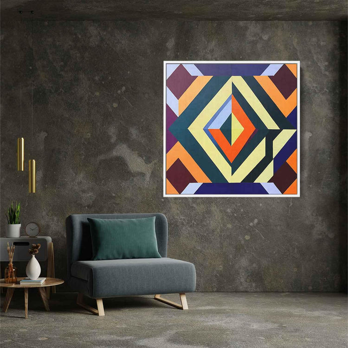 Abstract Geometric Triangles #012 - Kanvah