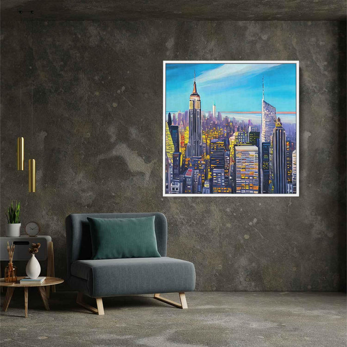 Abstract New York City Skyline #018 - Kanvah