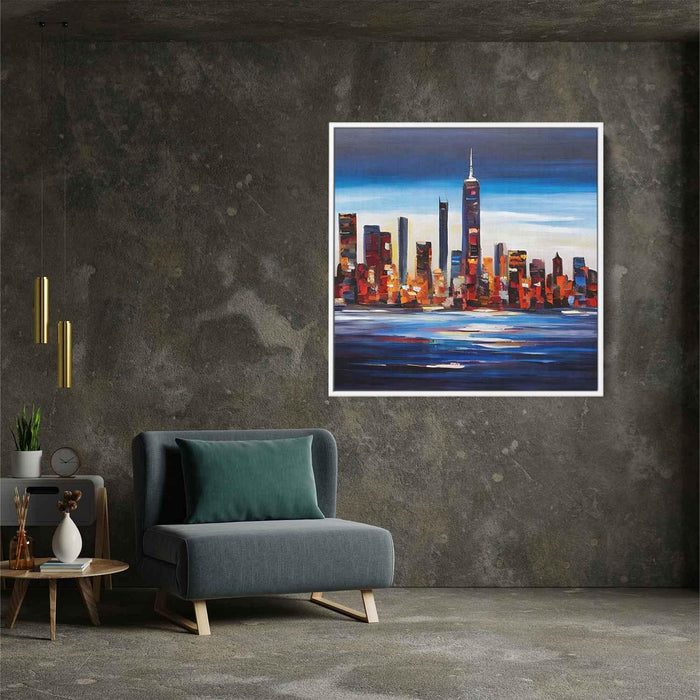 Abstract New York City Skyline #030 - Kanvah