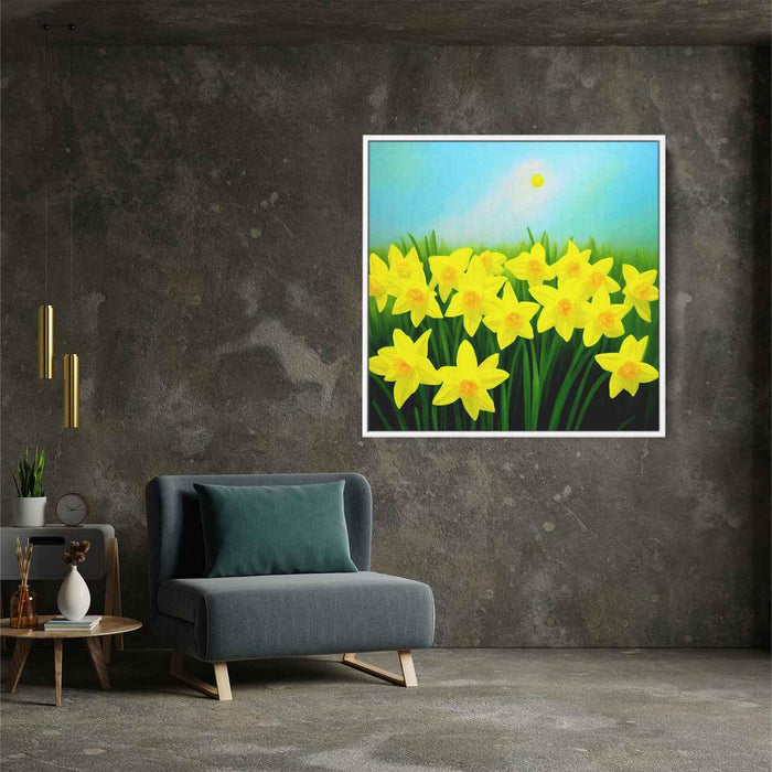 Acrylic Daffodils #004 - Kanvah