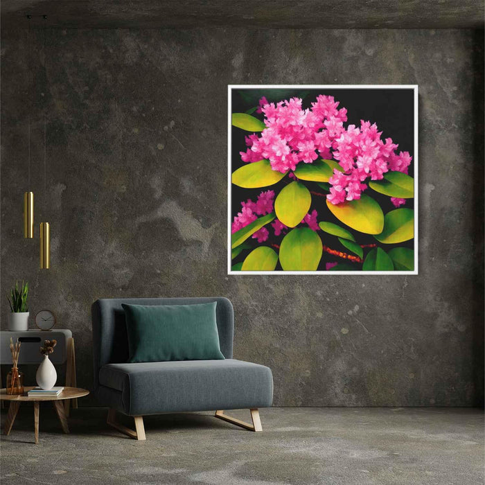 Contemporary Oil Rhododendron #004 - Kanvah