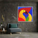 Cubist Oil Birds of Paradise #006 - Kanvah