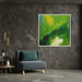 Green Abstract Print #018 - Kanvah