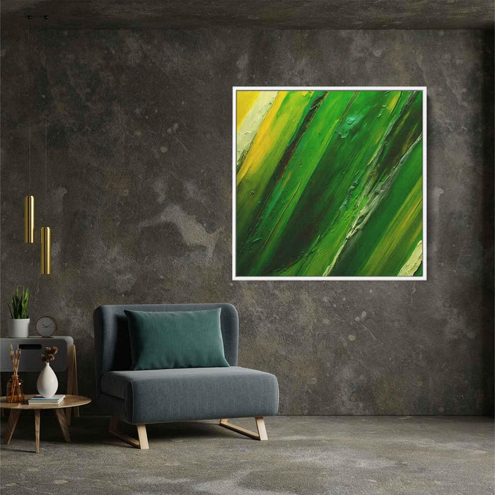 Green Abstract Print #022 - Kanvah