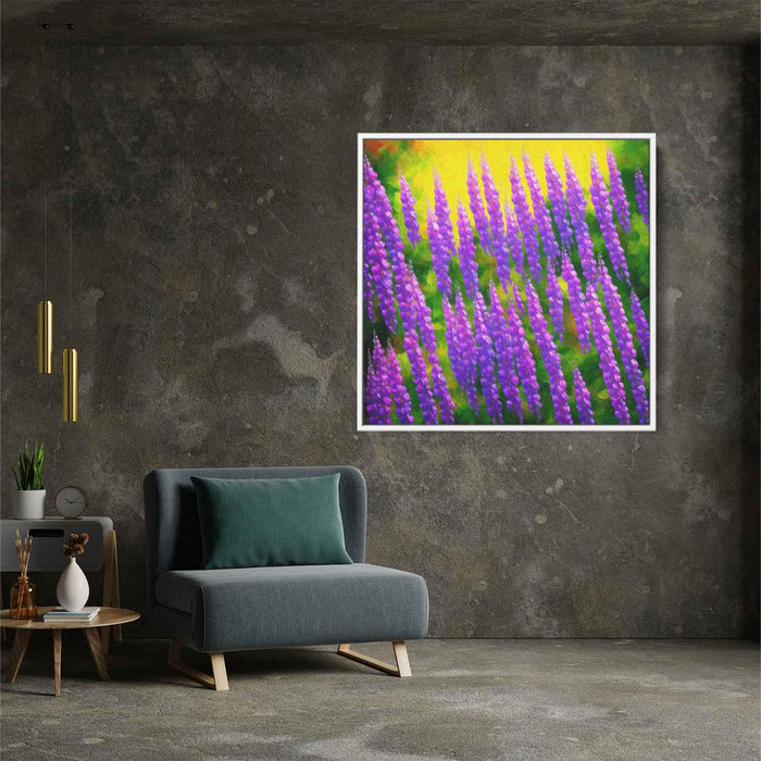 Impressionist Oil Wisteria #002 - Kanvah