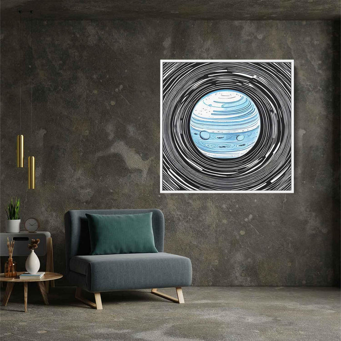 Line Art Planets #002 - Kanvah
