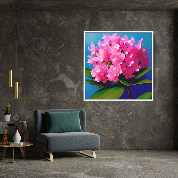 Modern Oil Rhododendron #002 - Kanvah