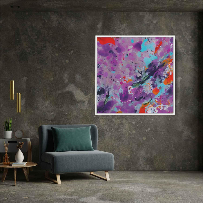 Purple Abstract Splatter #018 - Kanvah