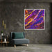 Purple Abstract Splatter #032 - Kanvah