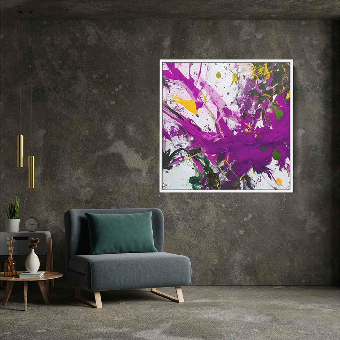 Purple Abstract Splatter #036 - Kanvah