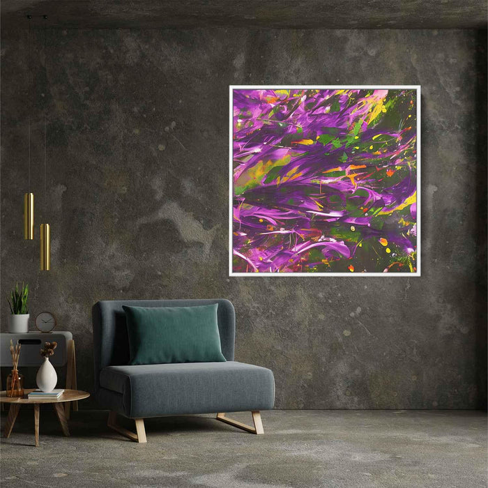 Purple Abstract Splatter #044 - Kanvah