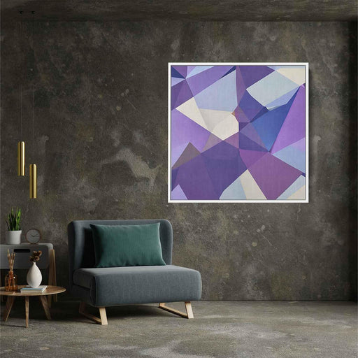 Purple Geometric Abstract #016 - Kanvah