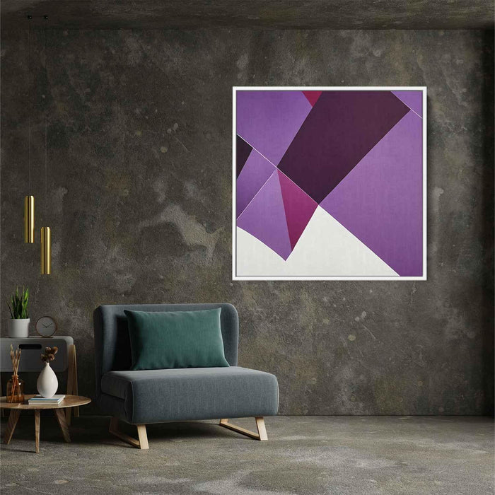 Purple Geometric Abstract #022 - Kanvah