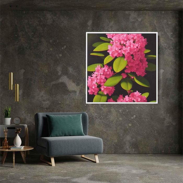 Realistic Oil Rhododendron #002 - Kanvah