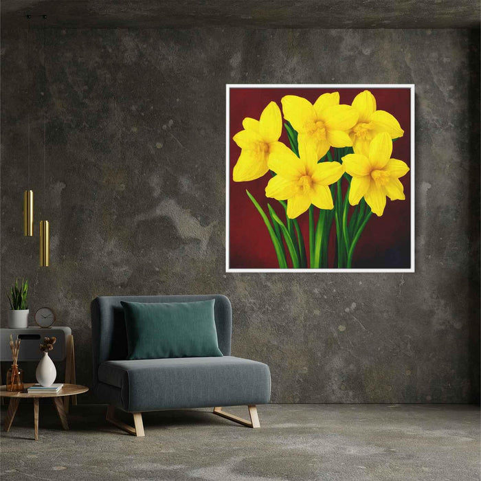 Renaissance Oil Daffodils #004 - Kanvah
