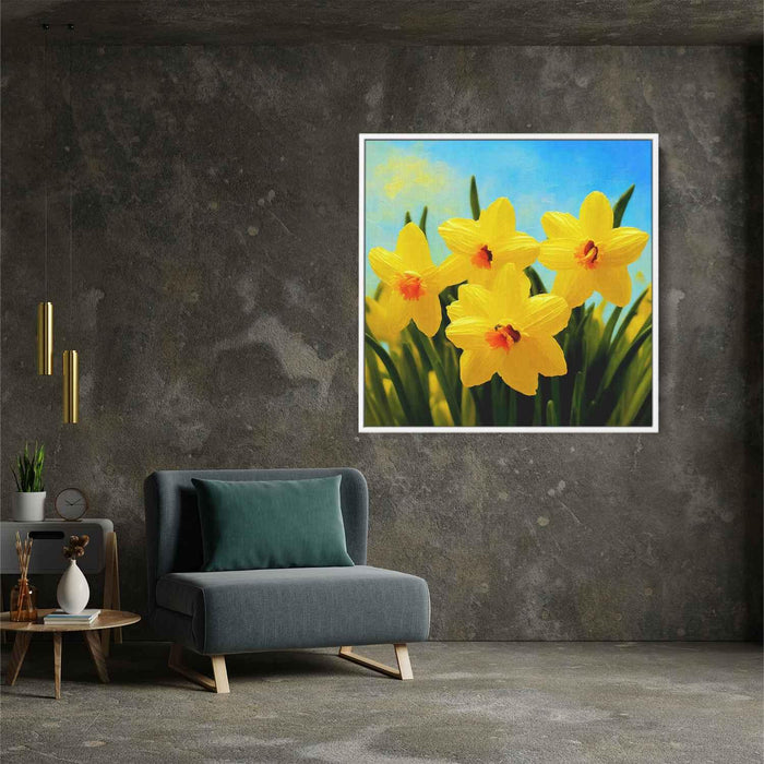 Renaissance Oil Daffodils #006 - Kanvah