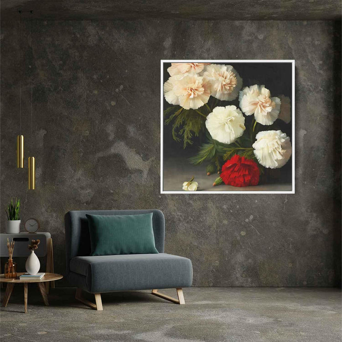 Renaissance Painting Carnations #006 - Kanvah