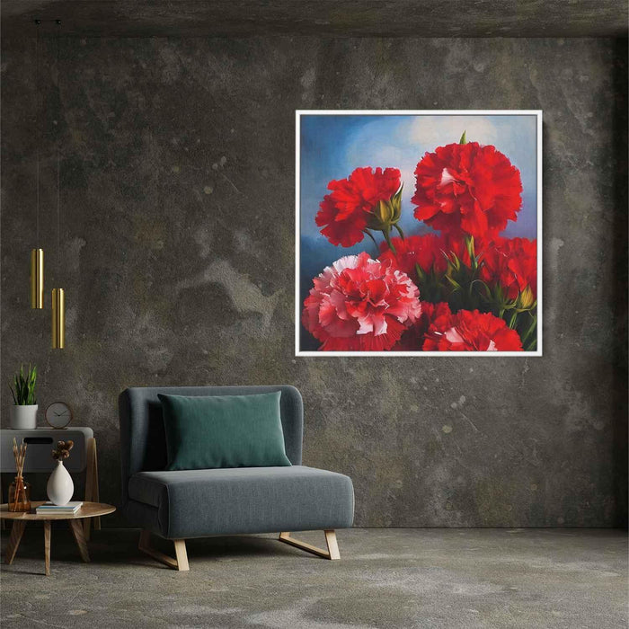 Renaissance Painting Carnations #008 - Kanvah