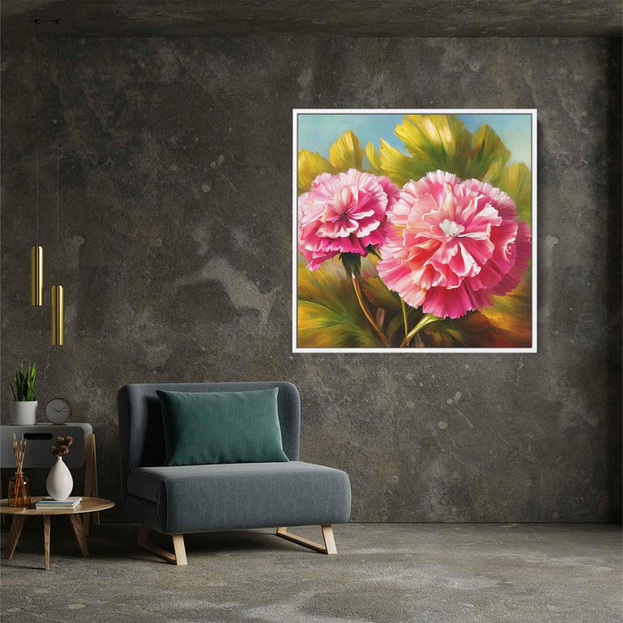 Renaissance Painting Carnations #009 - Kanvah