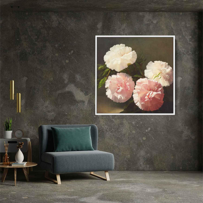Renaissance Painting Carnations #010 - Kanvah