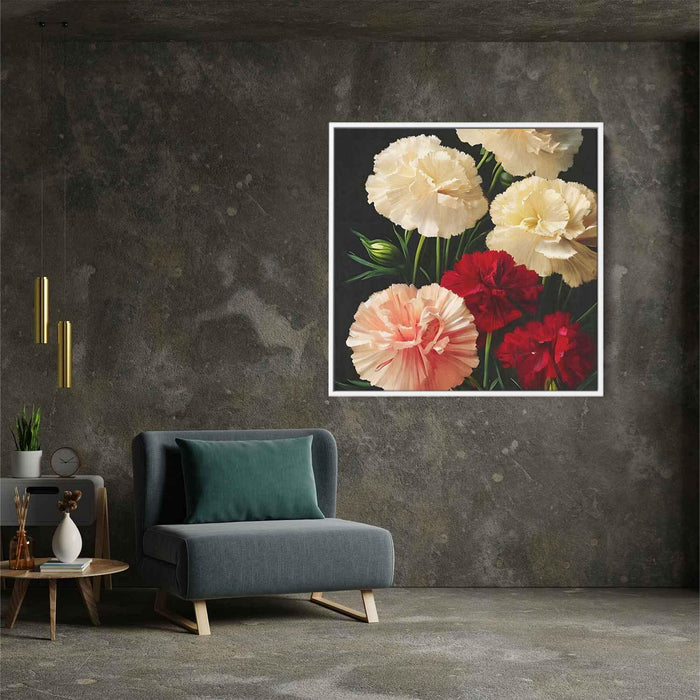 Renaissance Painting Carnations #012 - Kanvah