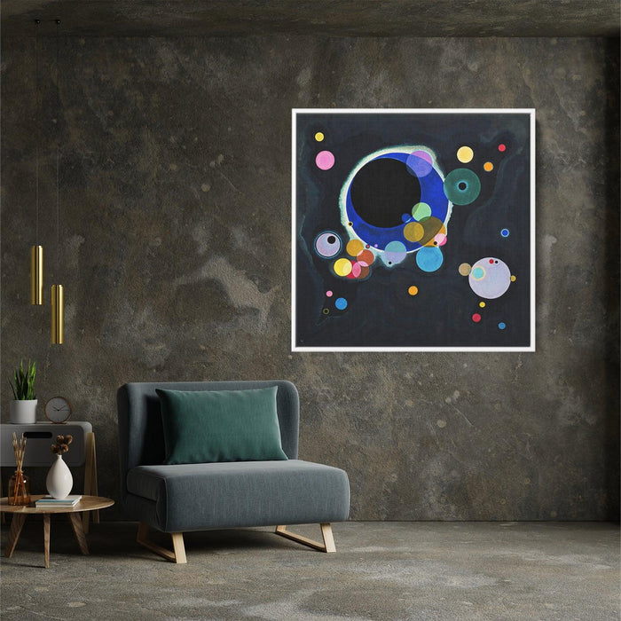 Several Circles (1926) by Wassily Kandinsky - Kanvah