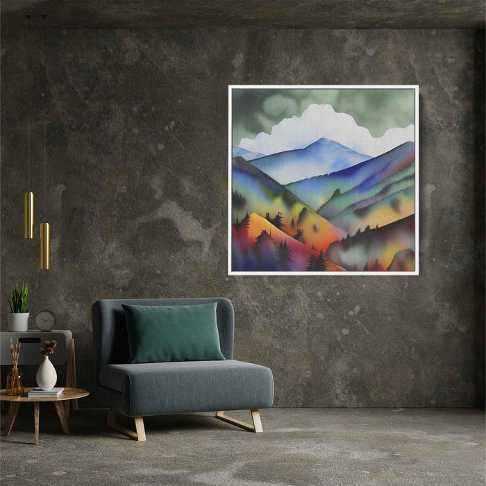Watercolor Mountain #018 - Kanvah