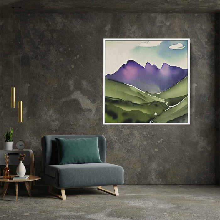 Watercolor Mountain #020 - Kanvah