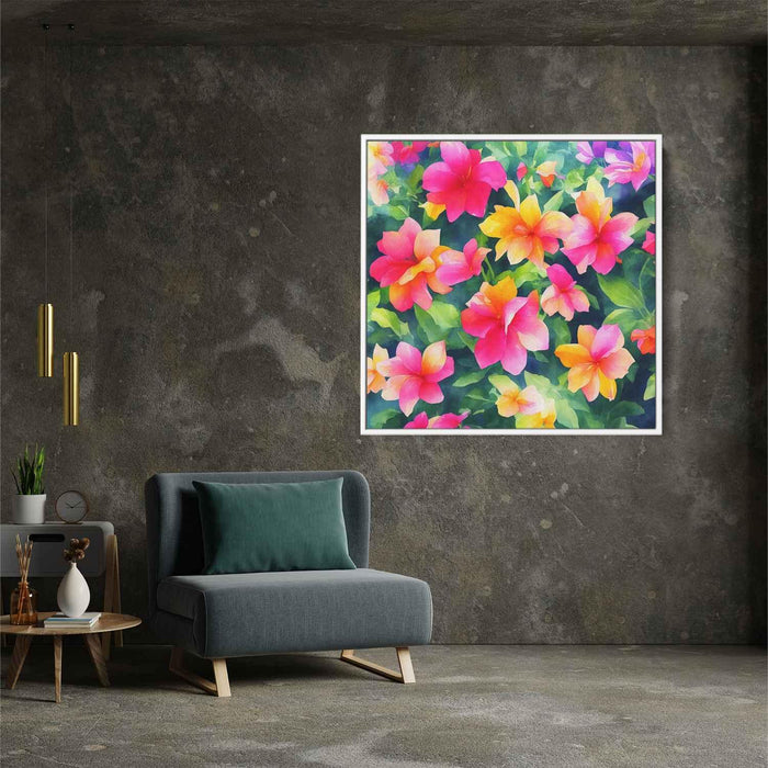 Watercolor Tropical Flowers #004 - Kanvah