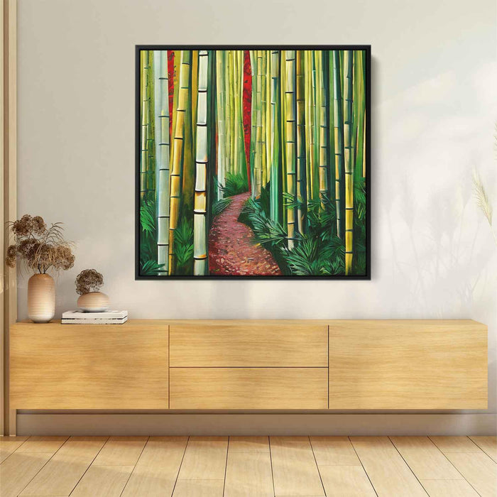 Abstract Bamboo Forest #020 - Kanvah
