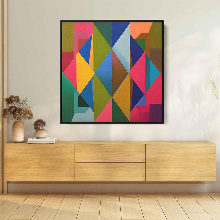 Abstract Geometric Triangles #009 - Kanvah