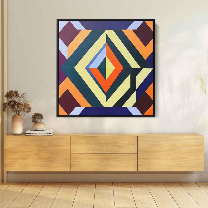 Abstract Geometric Triangles #012 - Kanvah