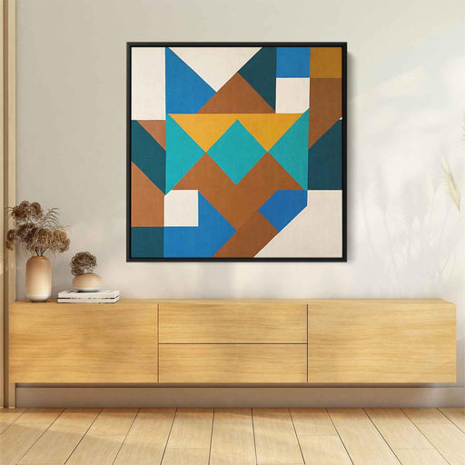 Abstract Geometric Triangles #016 - Kanvah