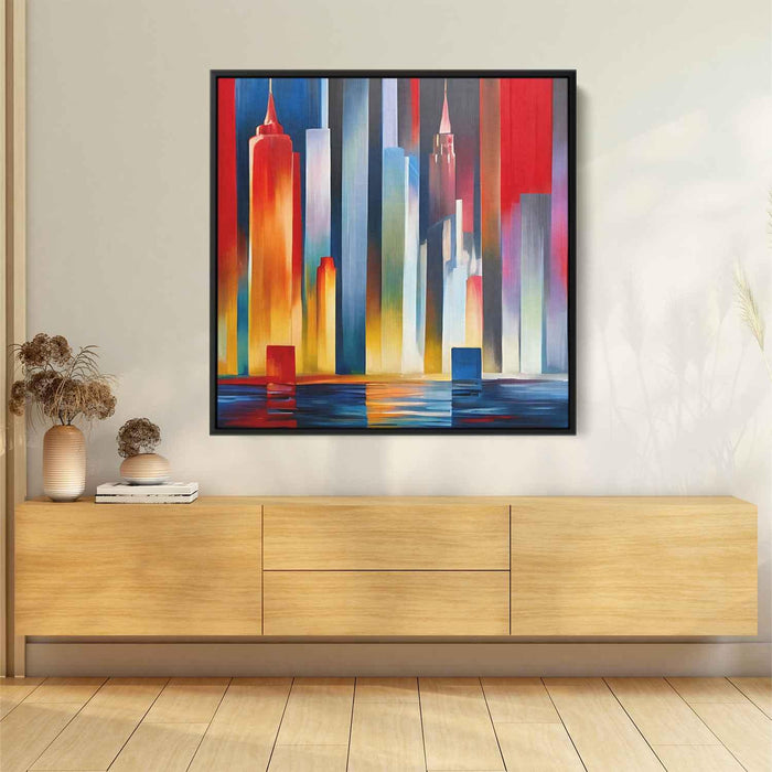 Abstract New York City Skyline #002 - Kanvah